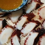 ゆきや荘 - タコ刺し