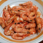 ゆきや荘 - エビの塩茹で