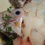 ゆきや荘 - ウマズラハギのお刺身