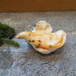 寿司栄 - 30年8月　陸前高田石垣貝　炙り