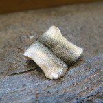 寿司栄 - 30年8月　新子刺身