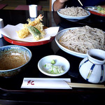 Soba Toshi - 天付もり1180円+大盛り320円