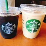 スターバックス・コーヒー - アイスグランデスターバックスラテ・アイスコーヒー