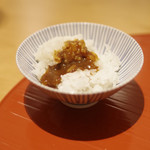 肉屋 雪月花 NAGOYA - 竃炊きご飯カレーがけ