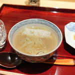 銀座 しのはら - 桑名蛤、淡路鱧