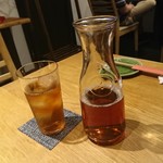 居酒屋 月野郎 - ウーロン茶(デキャンタ) 700円