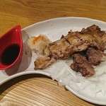 居酒屋 月野郎 - 本まぐろほほ肉焼き 900円