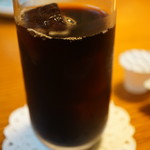 一魯 - 定食のアイスコーヒー