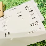 生クリーム専門店 ミルク - レシート