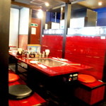 お好み焼 ゆかり - 店内です