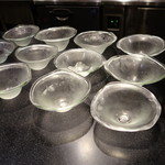 セララバアド - おおやぶみよさんのガラス器