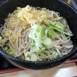 天清 - 冷やしたぬき蕎麦 丼とセットで300円