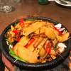 耶里夏麗新彊餐庁 - 料理写真:干貝土豆片。