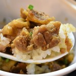 らぁ麺 飛鶏 - 鶏もつ丼