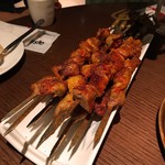 耶里夏麗新彊餐庁 - 火焔山烤肉。オレのタクラマカン砂漠！ #言いたいだけ。