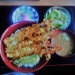 ファミリーレストラン道 - 特大海老天丼