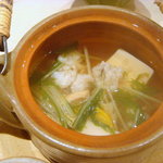 くろぎ - 鱧の松茸の椀物を土瓶蒸しで