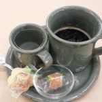 ローズベーカリー - ホットコーヒー450円