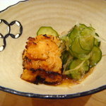 くろぎ - 焼き穴子と胡瓜の酢の物
