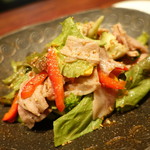 food＆drink Matsuda - 豚しゃぶと野菜のサラダ
