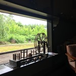 角館山荘侘桜 - 母屋から