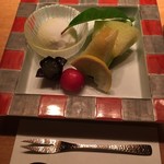 角館山荘侘桜 - デザートで夕食終了