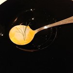 コンヴィヴィアリテ - お口直しの柑橘系フルーツのテリーヌ。甘めでさっぱりと！