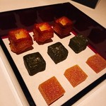 コンヴィヴィアリテ - フィナンシェ？だったかな？
      とガトーショコラ・ゼリー