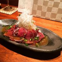 神楽坂 坂の花 - 牛のタタキ