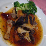 シェ ジロー - Aコース（鱸とキノコのポワレ和風ソース）