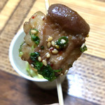 博多もつ処 東屋 - 甘辛いたれのプリプリ「焼きもつ」