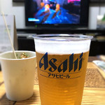 博多もつ処 東屋 - 「生ビール」と「焼きもつ」