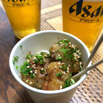 博多もつ処 東屋 - 「生ビール」と「焼きもつ」