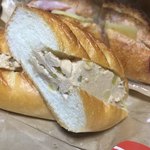 手作りハムとパンの店 こぶたのしっぽ - マロンバターサンド断面