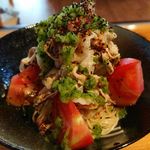 和風豚シャブ冷製パスタ