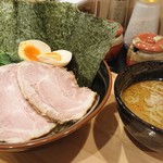 横浜ラーメン 北村家 - 青葉盛りつけ麺（1000円）