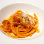 OTTO SETTE - 見た目はナポリタンに見えるが、トマトが突出しておらず、まろやかな味