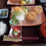 かつ屋まんてん - メンチカツ定食ランチ780円
