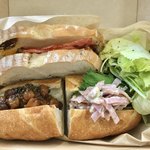 ジ オールドマンズ カフェ - 8/3ミックスサンド￥700