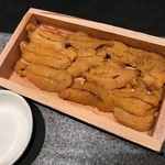 うに屋のあまごころ - 【板うに定食…1,580円税別】2018/7