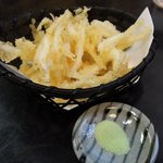 小樽・蕎麦屋・籔半 - 藪半 「白魚天」