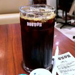 DOUTOR COFFEE SHOP - アイスコーヒー(S)￥220　2018.7.31