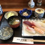 ひら田 - 寿司定食＝８６０円
