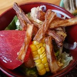 かいせき あづま路 - サラダ。