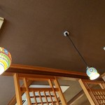 かいせき あづま路 - こんな照明が好き。