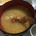 ゆきや荘 - ワタリガニの味噌汁