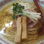 自家製麺 くろ松 - 中華そば(松・白醤油)