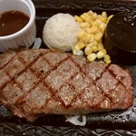 カタマリ肉ステーキ＆サラダバー にくスタ - サーロイン　200g