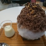 埜庵 - ミルクチョコレート薫るチョコミント1200円*2018.08