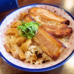 自家製麺 カミカゼ - チャーシューライス